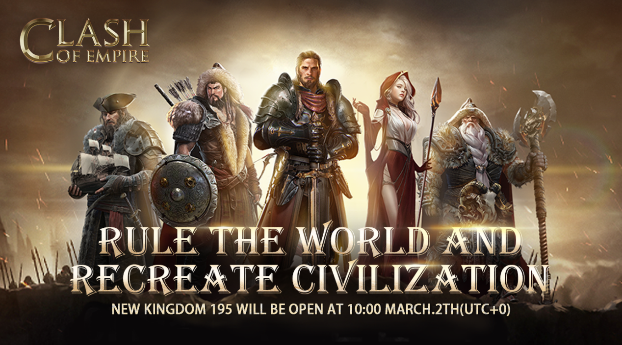 MG Store Clash of Empire: new kingdom 250 will open today-News-Miracle  Games Store