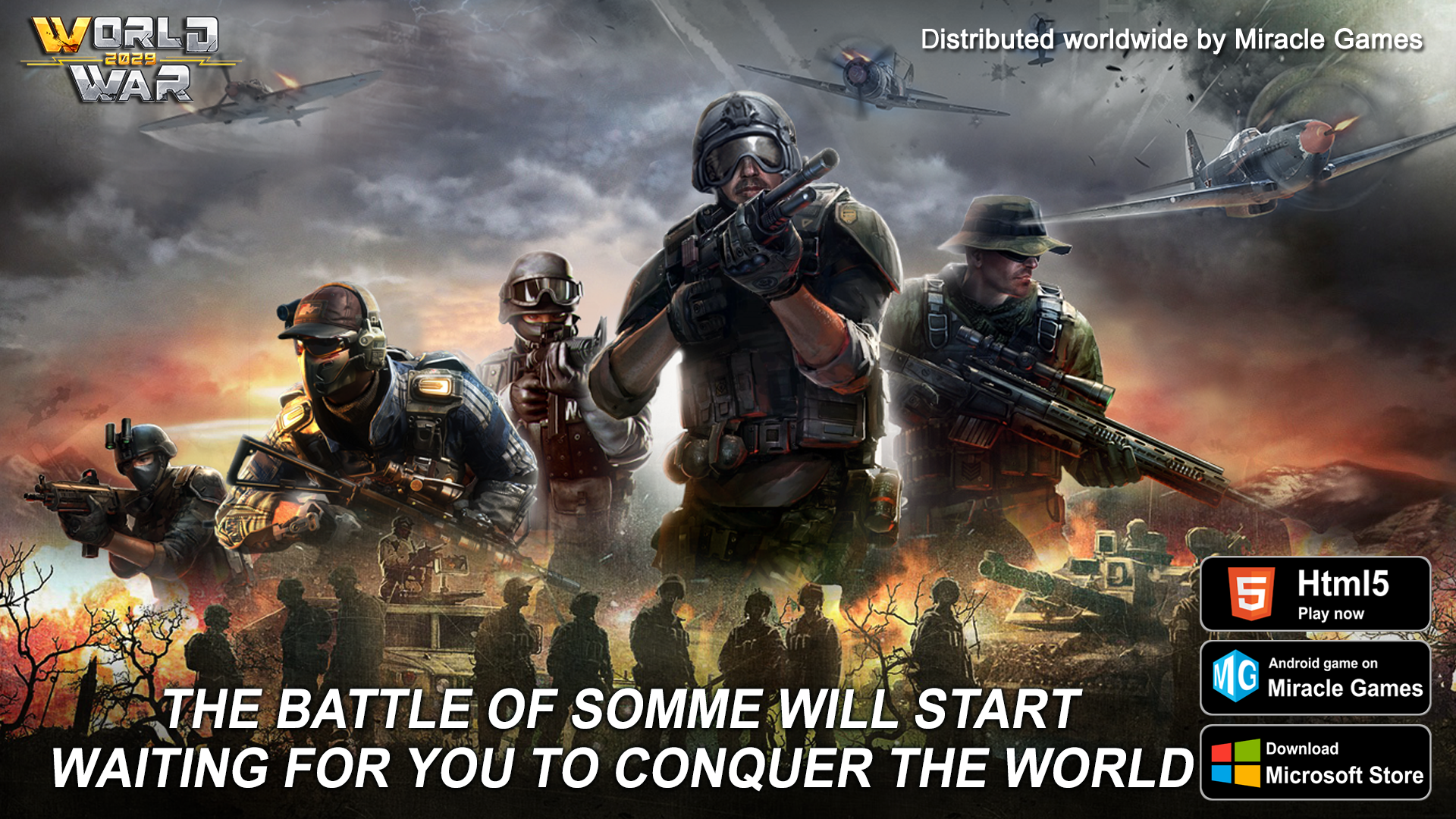 MG Store World War 2029 S2 will open at 800 am on October 29th（UTC+6)-News-Miracle Games Store